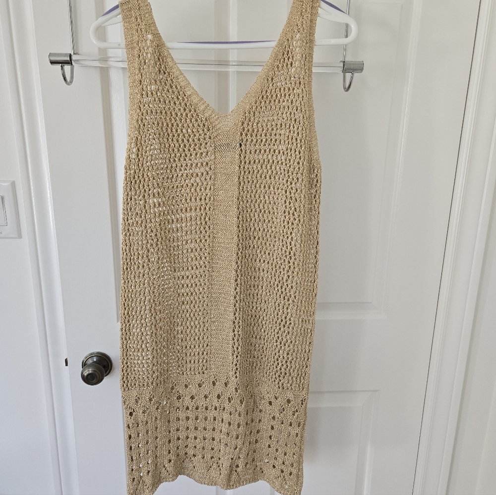Bathing Suit Cover Crochet Dress